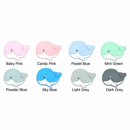 Whale Silicone Beads - 23*30mm