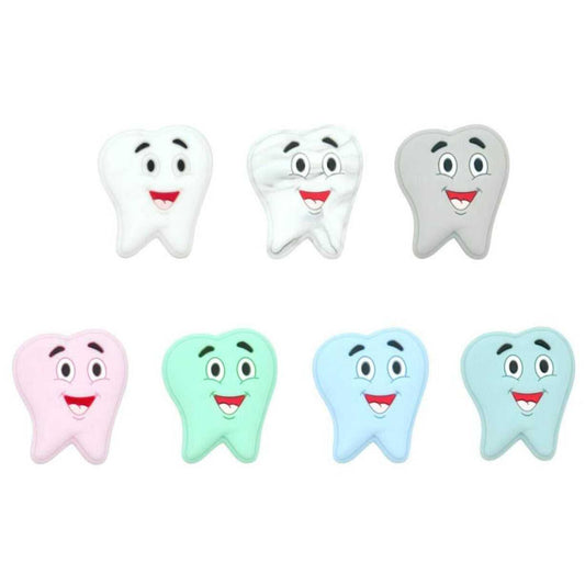 Silicone Tooth Beads