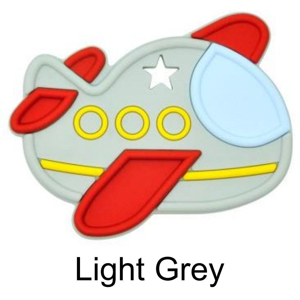 Airplane Silicone Teether Pendant