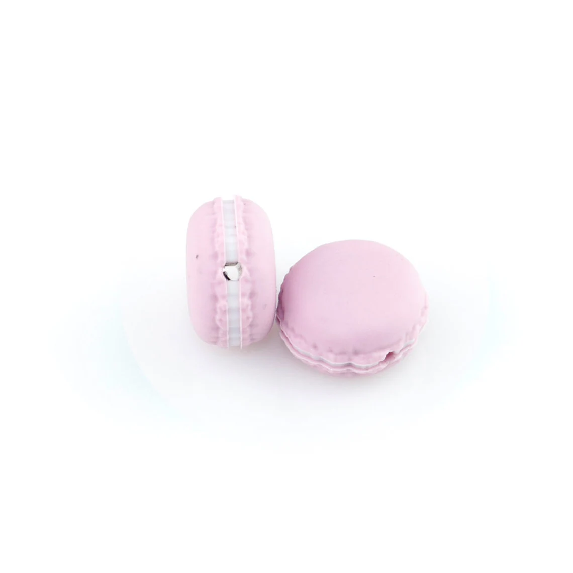 Random Mix Color -Macaron Silicone Beads - 20*11.5mm