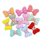 Mixed Bowknot Silicone Beads - 26*16mm