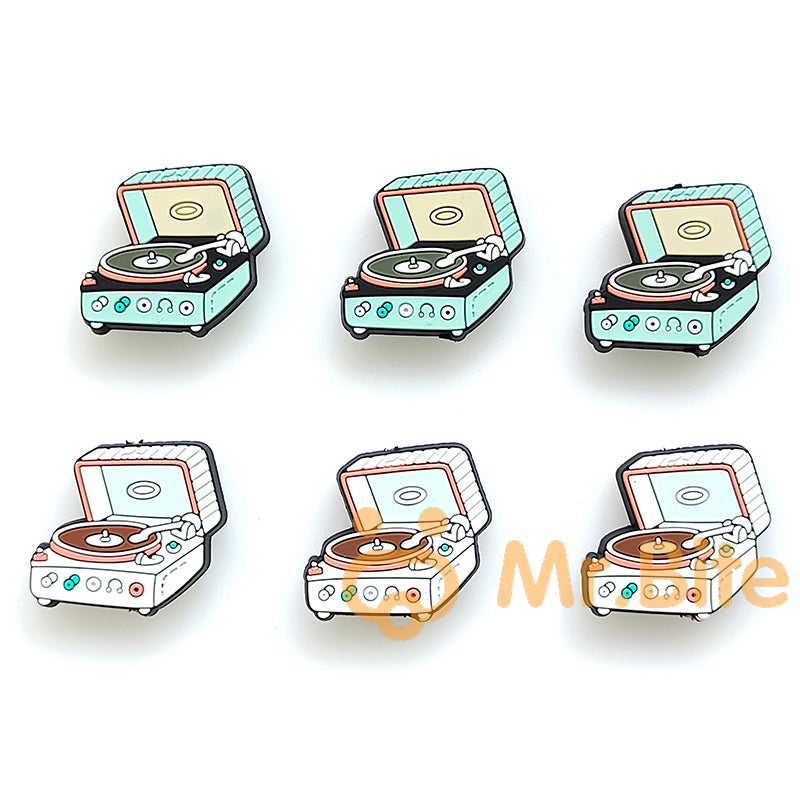 5-50Pcs Musical Record player Beads 23*40mm
