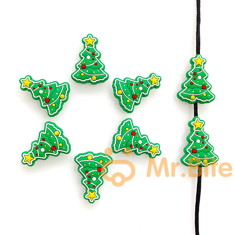 Christmas Tree Wreath Focal Beads