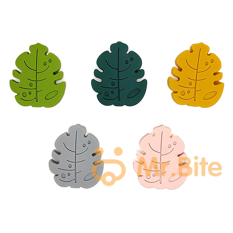 Leaf Focal Beads Silicone Beads
