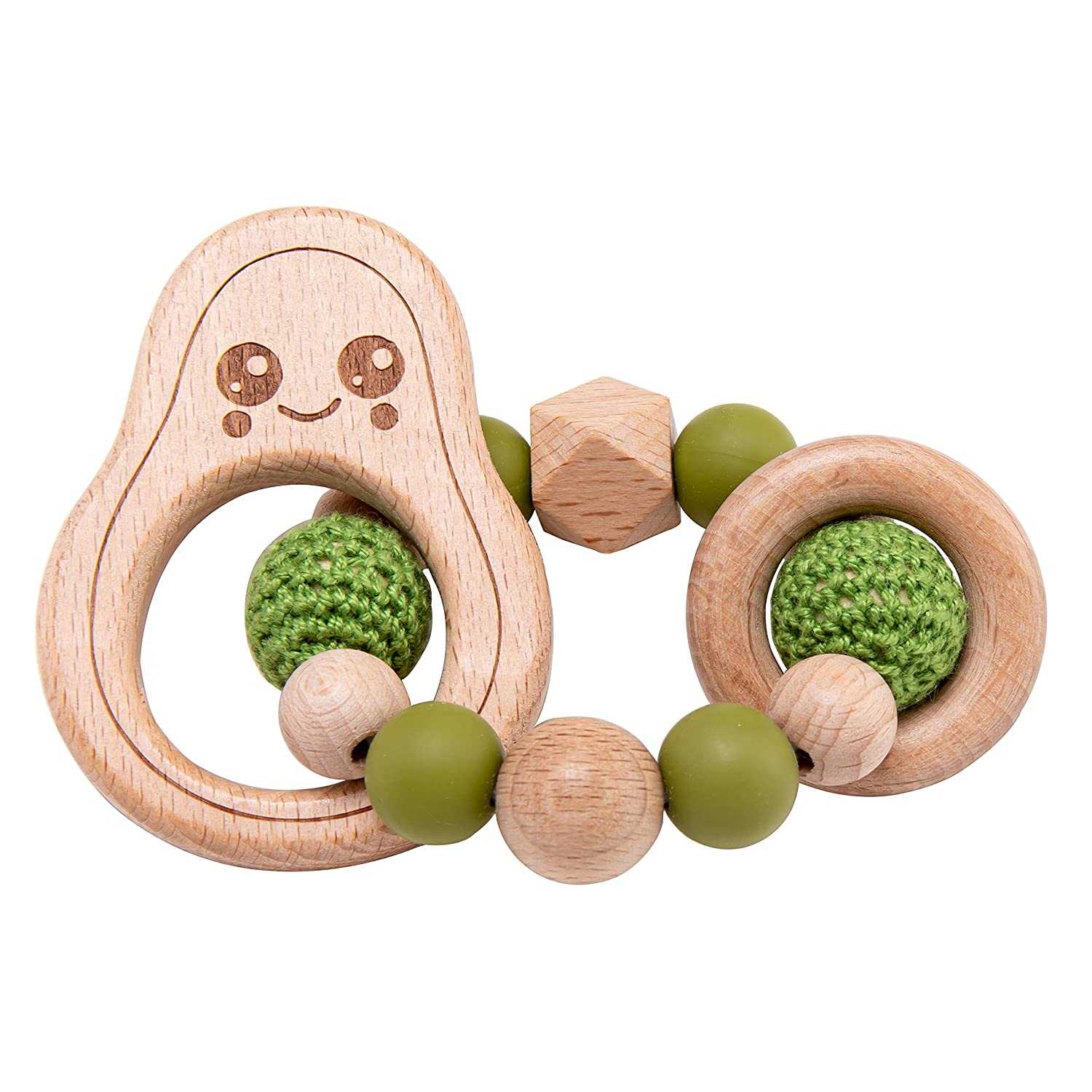 Avocado - Bracelet Crochet Beads Toy