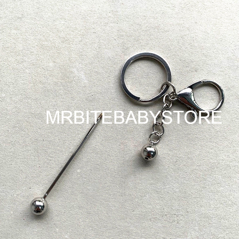 5Pcs/Lot Beadable Keychain Bar – MrBiteBabyStore